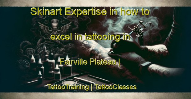 Skinart Expertise in how to excel in tattooing in Fairville Plateau | TattooTraining | TattooClasses | SkinartTraining-Canada
